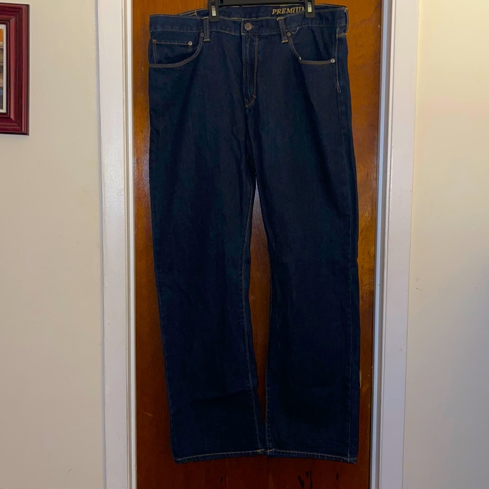 Gap Premium Straight Fit Blue Jeans